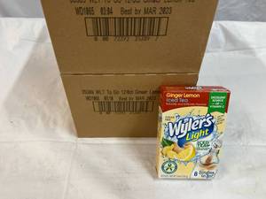 24x 8ct Wylers Singles to Go-Ginger Lemon Ice Tea Best by 032023