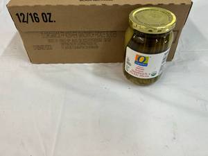 12x 16oz Organics Kosher Sandwich Pickle Slices Best by 08092023