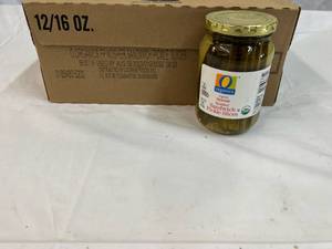 12x 16oz Organics Kosher Sandwich Pickle Slices Best by 08092023