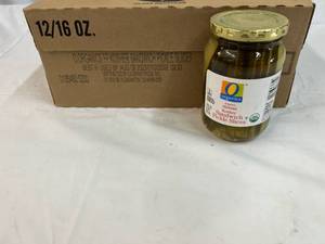 12x 16oz Organics Kosher Sandwich Pickle Slices Best by 08092023