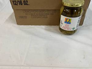 12x 16oz Organics Kosher Sandwich Pickle Slices Best by 08092023