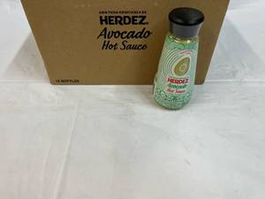 12x 5oz Herdez Avocado Hot Sauce