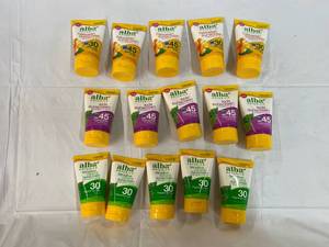5 each Hawaiian Sunscreen, Kids Sunscreen & Sensitive Mineral Sunscreen