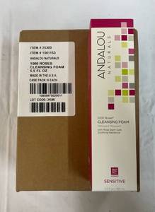 6x Andalou Cleansing Foam