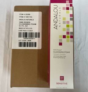 6x Andalou Cleansing Foam
