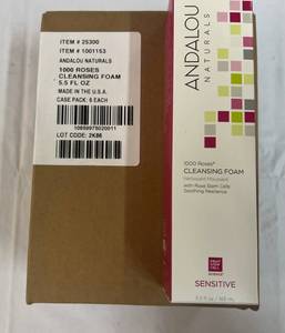6x Andalou Cleansing Foam
