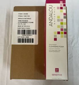 6x Andalou Cleansing Foam
