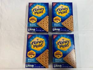 4x 14.4oz Boxes Honey Maid Graham Crackers