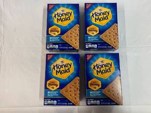 4x 14.4oz Boxes Honey Maid Graham Crackers