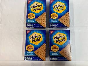 4x 14.4oz Boxes Honey Maid Graham Crackers