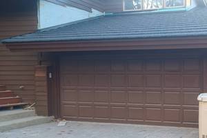 16 X 7 Northern Red Cedar Garage Door