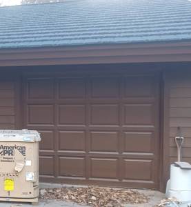 8 X 7 Northern Red Cedar Garage Door