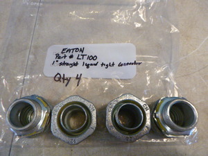 4 Easton 1 Straight Male Connectors