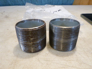 2 - 2 Galvanized Nipples