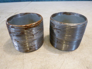 2 - 2 Galvanized Nipples