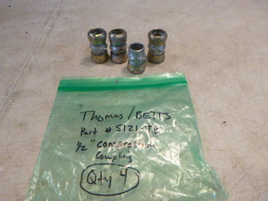 4 ThomasBetts 12 Compression Couplings