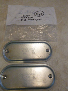 2 Eaton 2 Outlet Covers