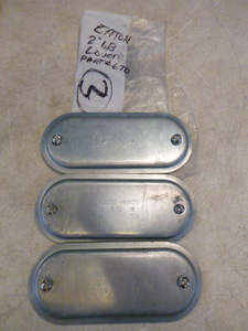 3 Eaton 2 Outlet Covers
