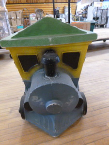 Vintage Blow Mold Circus Train Toy Box