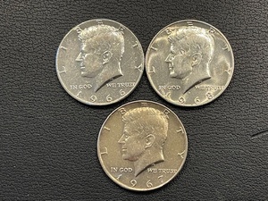 Kennedy Half Dollars 40% Silver Clad
