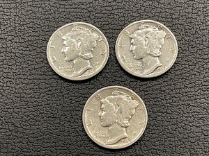 Mercury Silver Dimes