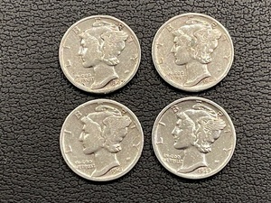 Mercury Silver Dimes