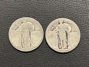 Standing Liberty Quarters