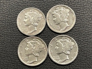 Mercury Silver Dimes