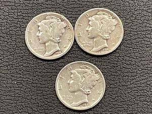 Mercury Silver Dimes