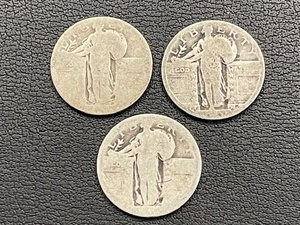 Standing Liberty Quarters