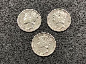 Mercury Silver Dimes