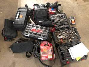 Lot of Assorted Hand Tools and Hardware Various Models and Conditions   Customer Returns See Pictures