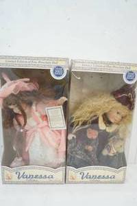 lot 14 image: 2 Vanessa Limited Edition Of Fine Porcelain Dolls