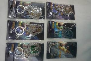 lot 82 image: 6 Harry Potter Keychains