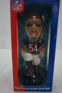 lot 92 image: Vintage NFL Bronco Bobble Dobble Brian Urlacher