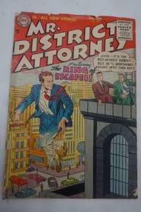 lot 185 image: Comic DC Jan-Feb No.49 Mr. District Attorney $.10