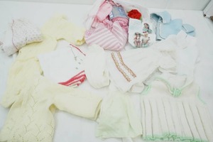lot 105 image: Doll Clothing & I Love This Yarn Pink with Glitter