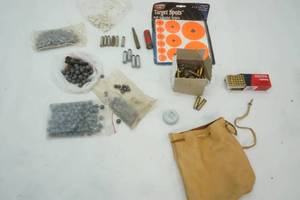 lot 121 image: Amo, Target Spots, Muzzleloading Balls