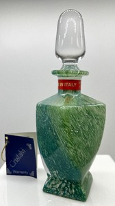 lot 83 image: NOS Vintage Italian CRISTALVI Perfume Bottle