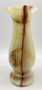 lot 109 image: Natural Onyx Stone Vase - 10