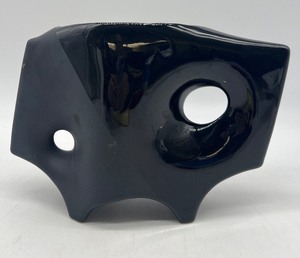 lot 128 image: Vintage LA DONNA Ceramica Vase in Black - Japan
