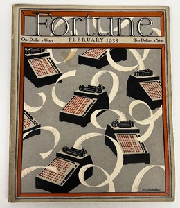 lot 161 image: Vintage FORTUNE Magazine - February 1933
