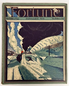 lot 162 image: Vintage FORTUNE Magazine - January 1934