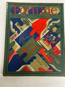 lot 164 image: Vintage FORTUNE Magazine - December 1936