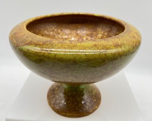 lot 187 image: Vintage ROYAL HAEGAR Sputnik Mid Century Modern Footed Bowl