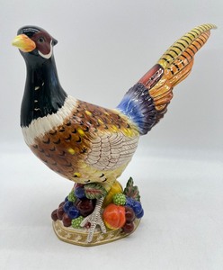 lot 256 image: Vintage FITZ & FLOYD Ceramic - Pheasant