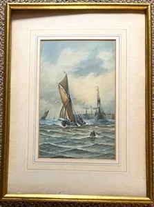 lot 264 image: RICHMOND MARKES Original Painting 1836-1895