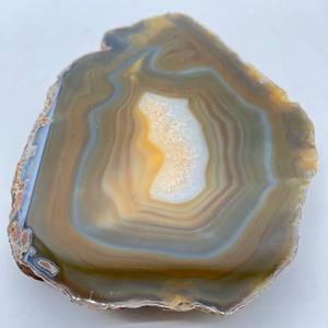 lot 272 image: Natural Polished Agate Slice #2