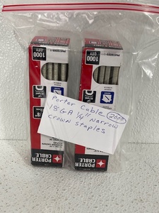 18 Gauge Crown Staples