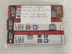 18 Gauge Brad Nails